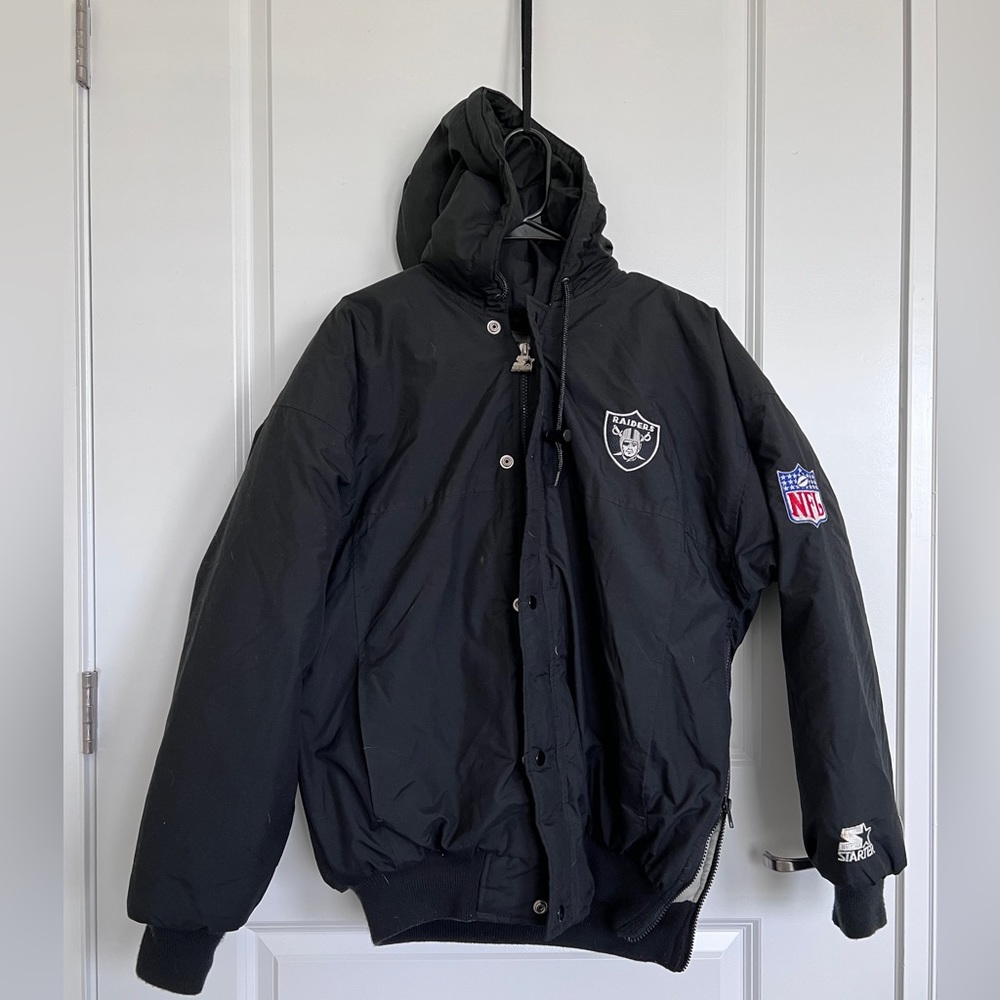 Vintage LA Raiders Starter Winter Jacket